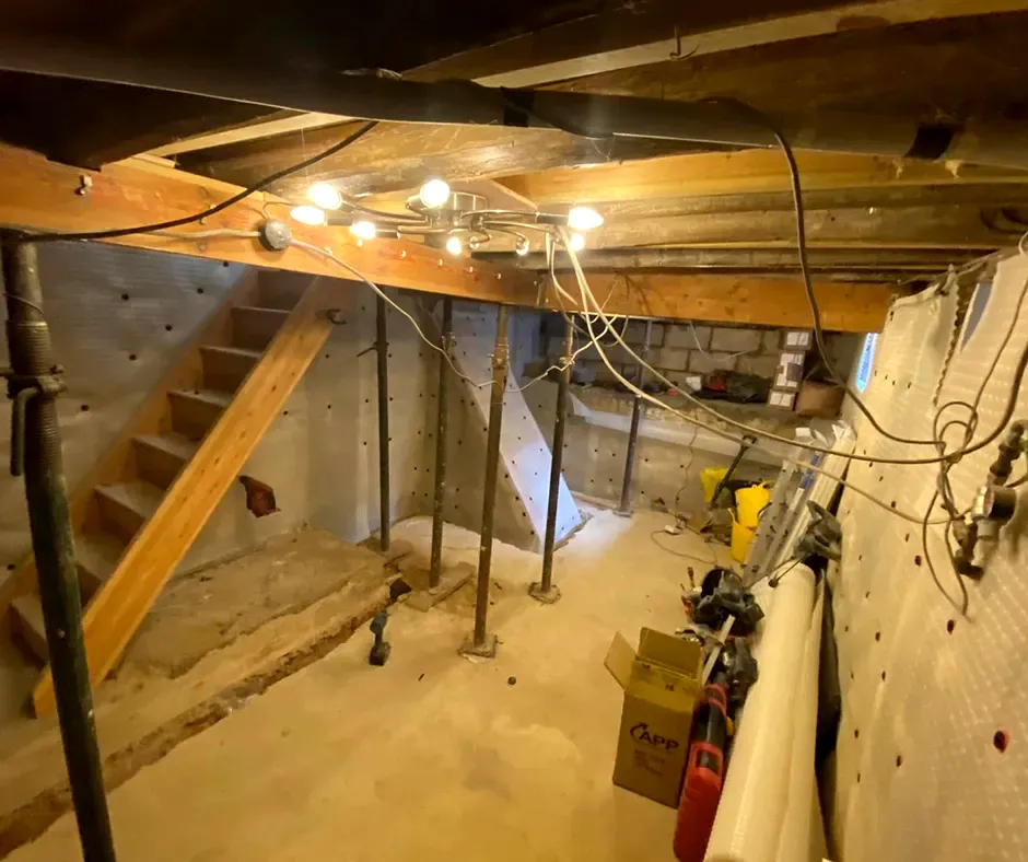 Basement Conversion with Crawl Space Encapsulation in Scranton, PA