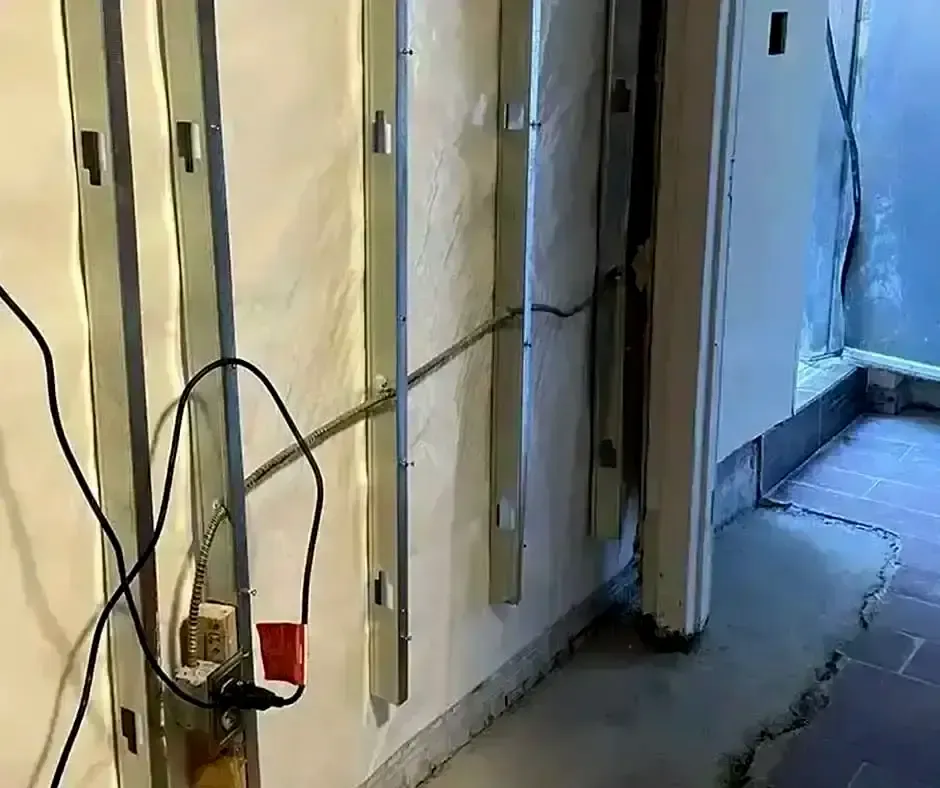 Exterior Basement Crack Repair in Scranton, PA