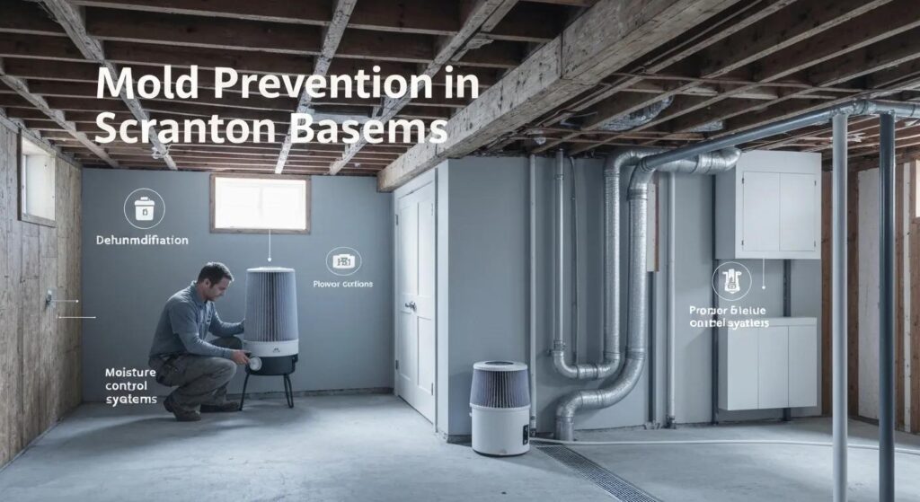 Mold Prevention in Scranton Basements