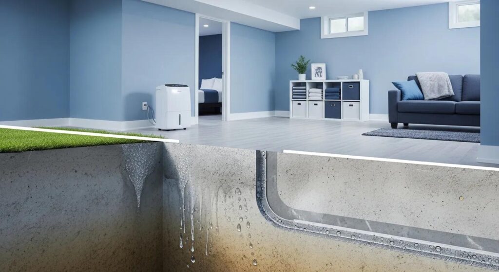 Master Basement Moisture Control